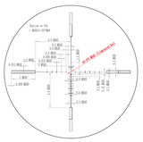 Rudolph PH 5-25x50mm T3-MIL reticle